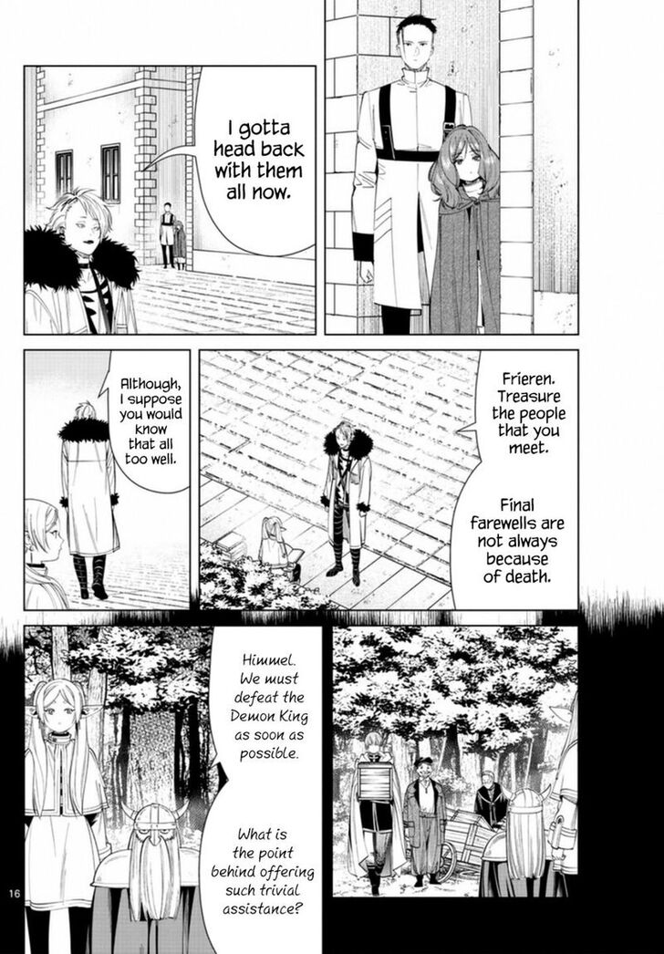 Frieren: Beyond Journey's End Manga Chapter 59 page 16 - With a Little Help scene