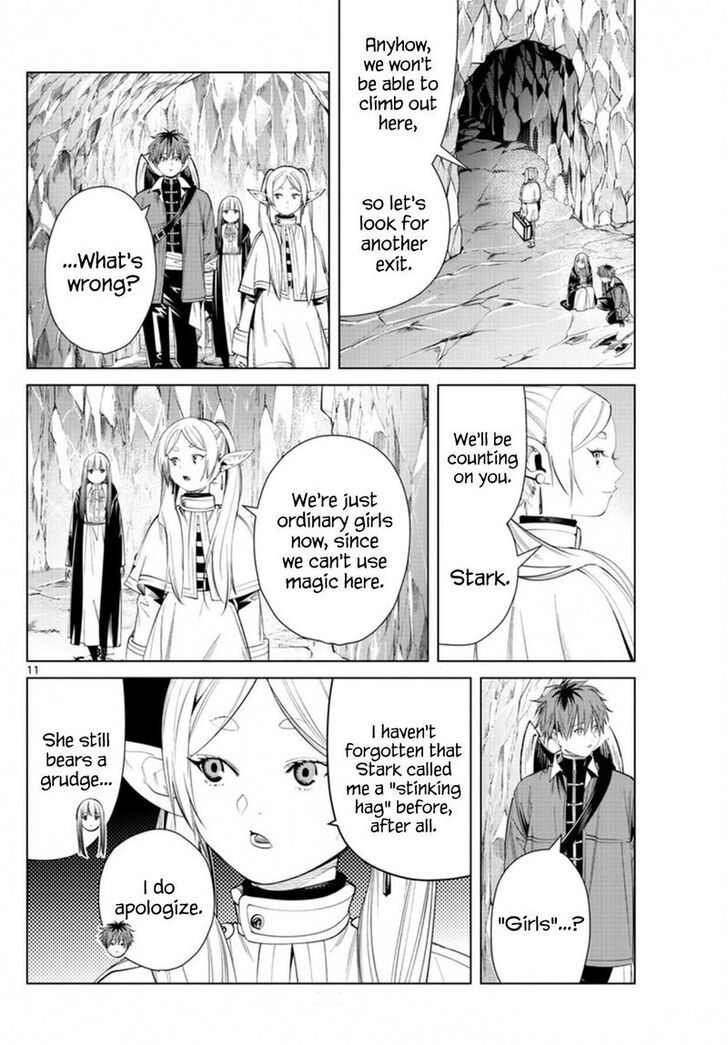 Frieren: Beyond Journey's End Manga Chapter 61 page 10 - Magic-Nullifying Crystal scene