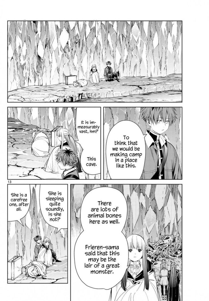 Frieren: Beyond Journey's End Manga Chapter 61 page 12 - Magic-Nullifying Crystal scene