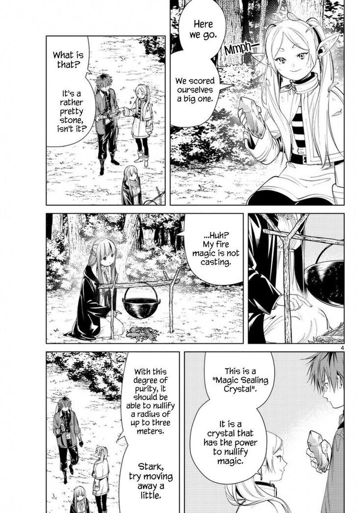 Frieren: Beyond Journey's End Manga Chapter 61 page 3 - Magic-Nullifying Crystal scene