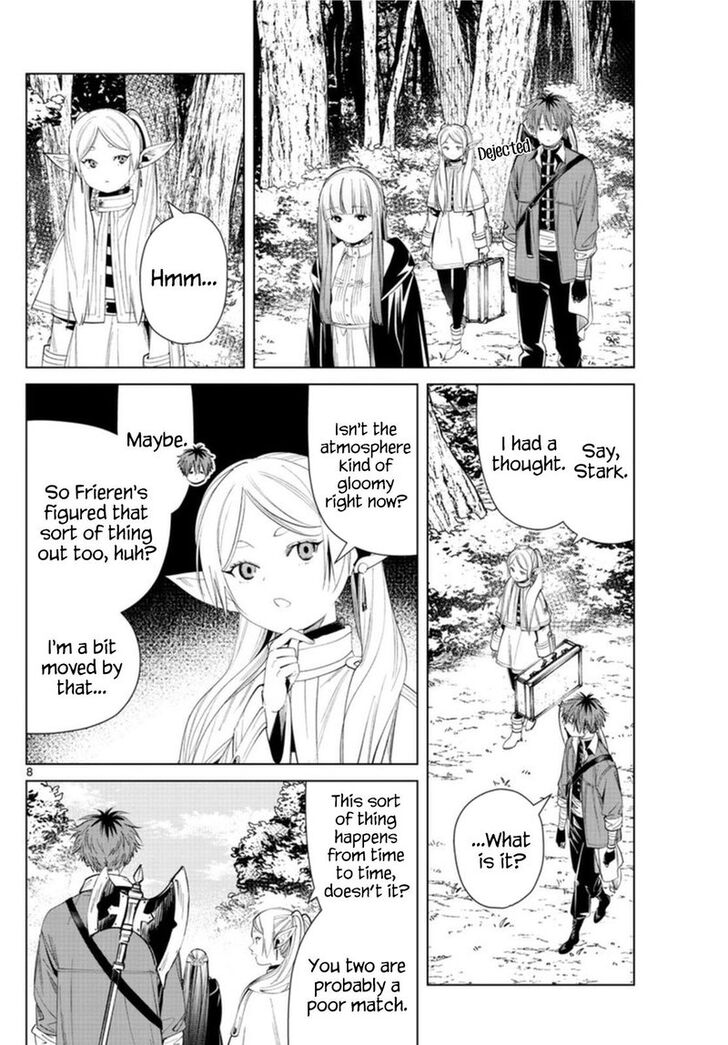 Frieren: Beyond Journey's End Manga Chapter 62 page 8 - Why I Set Out on This Journey scene