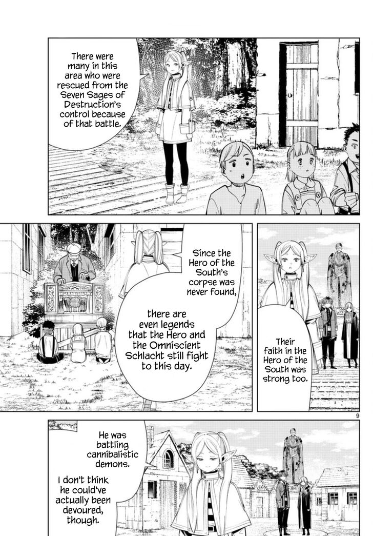 Frieren: Beyond Journey's End Manga Chapter 63 page 11 - The Hero of the South scene