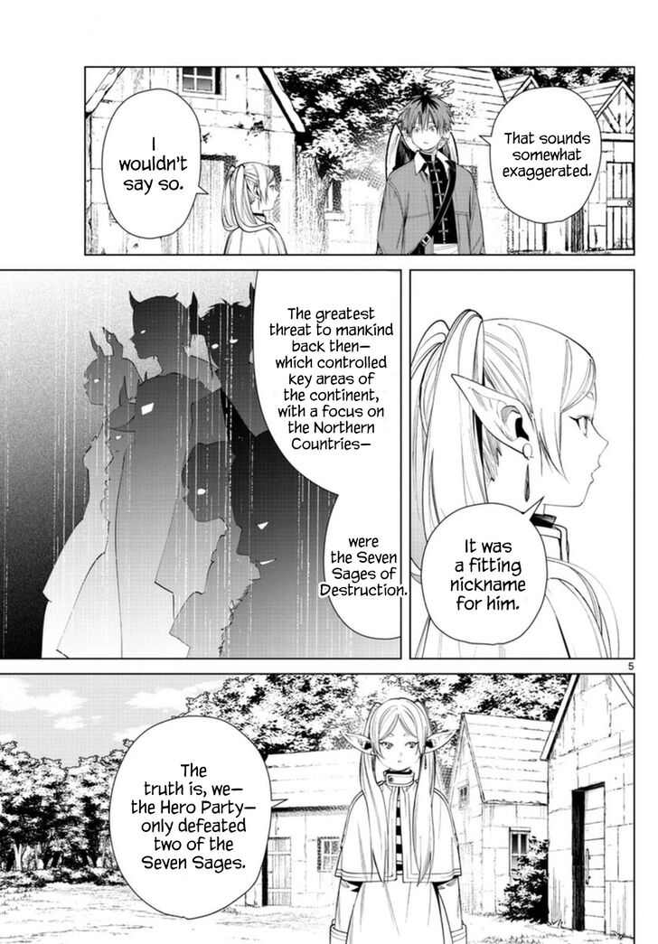 Frieren: Beyond Journey's End Manga Chapter 63 page 7 - The Hero of the South scene