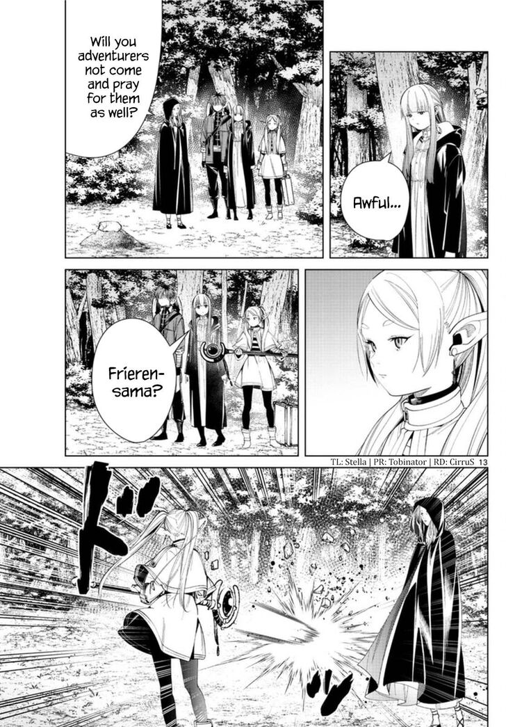 Frieren: Beyond Journey's End Manga Chapter 64 page 13 - The Demon with a Sword scene