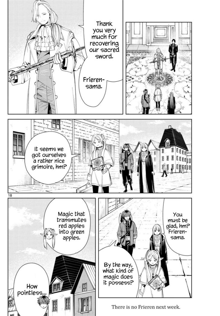 Frieren: Beyond Journey's End Manga Chapter 64 page 18 - The Demon with a Sword scene