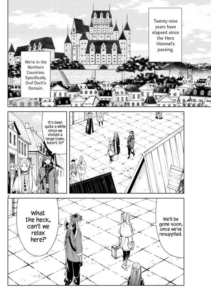 Frieren: Beyond Journey's End Manga Chapter 64 page 2 - The Demon with a Sword scene