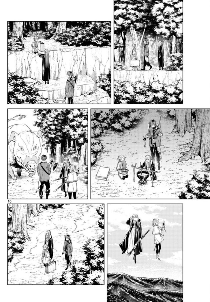 Frieren: Beyond Journey's End Manga Chapter 65 page 10 - The Secret Hot Spring of the Etwas Mountains scene