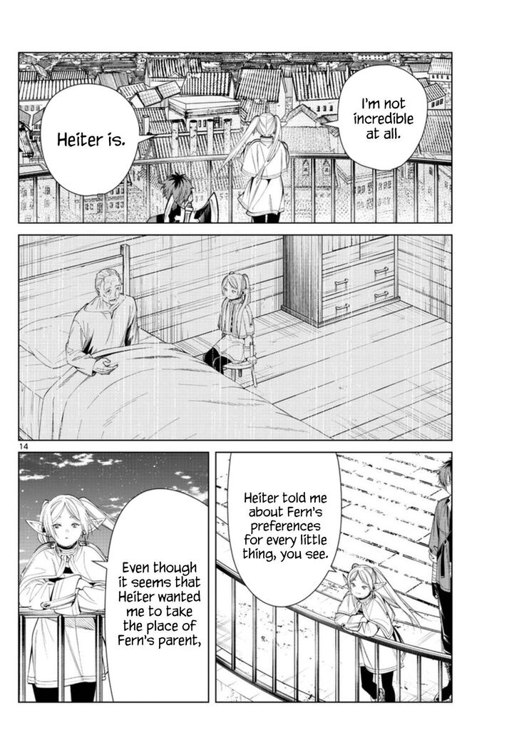 Frieren: Beyond Journey's End Manga Chapter 66 page 14 - The Places She Would Like scene
