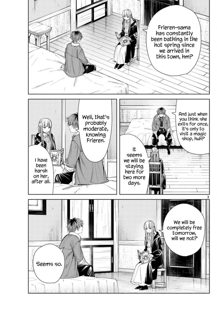 Frieren: Beyond Journey's End Manga Chapter 66 page 3 - The Places She Would Like scene
