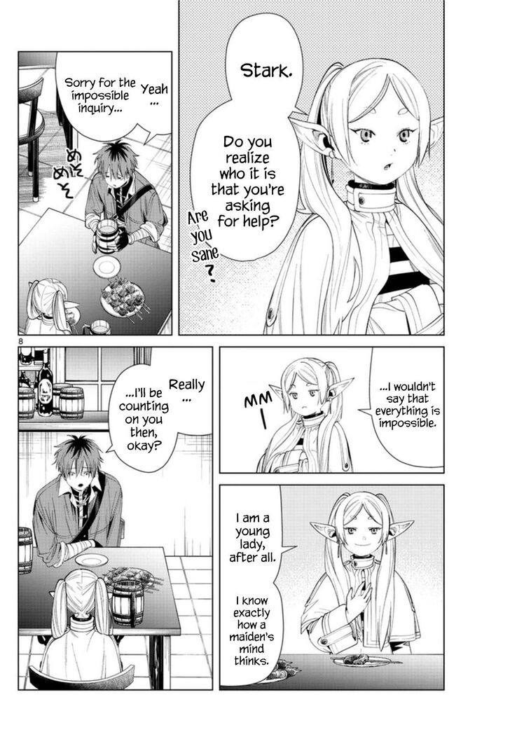 Frieren: Beyond Journey's End Manga Chapter 66 page 8 - The Places She Would Like scene