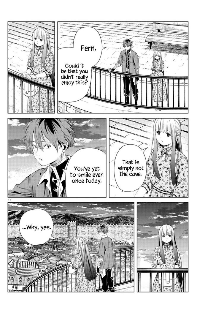 Frieren: Beyond Journey's End Manga Chapter 67 page 11 - Peaceful Time scene
