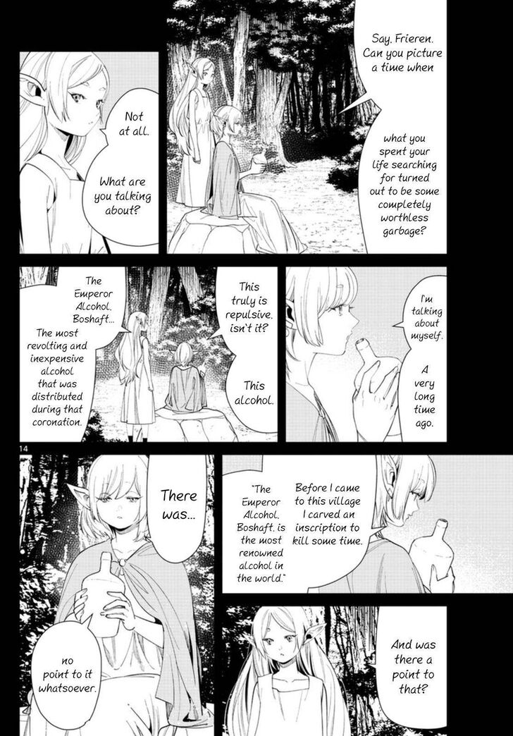 Frieren: Beyond Journey's End Manga Chapter 69 page 14 - Boshaft—The Emperor's Spirit scene
