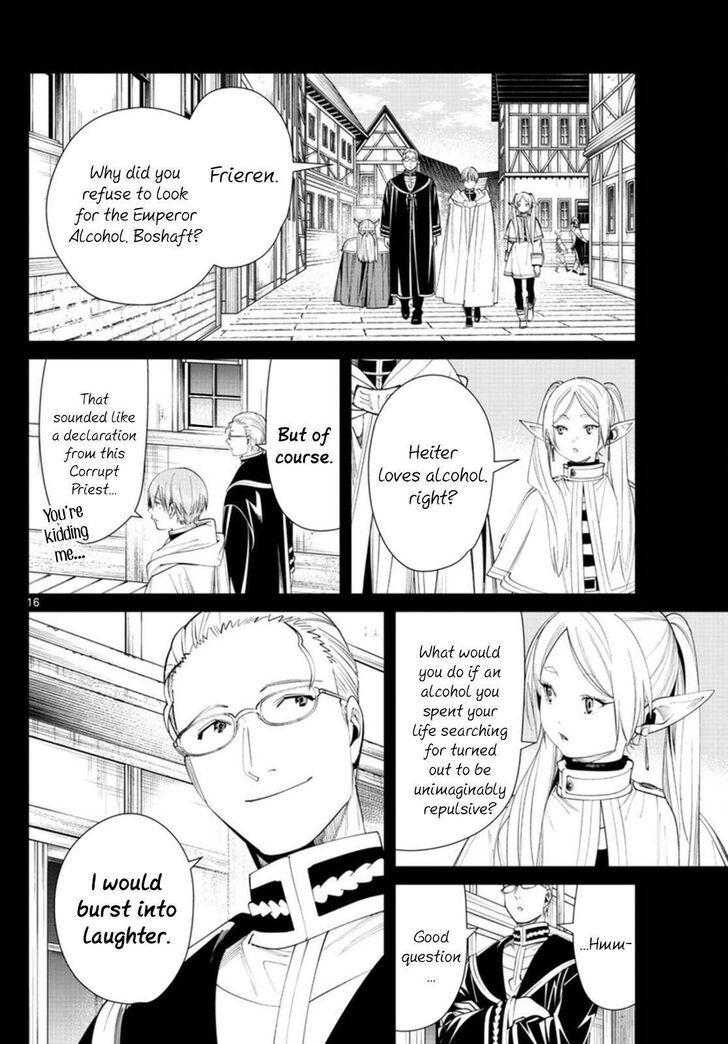 Frieren: Beyond Journey's End Manga Chapter 69 page 16 - Boshaft—The Emperor's Spirit scene