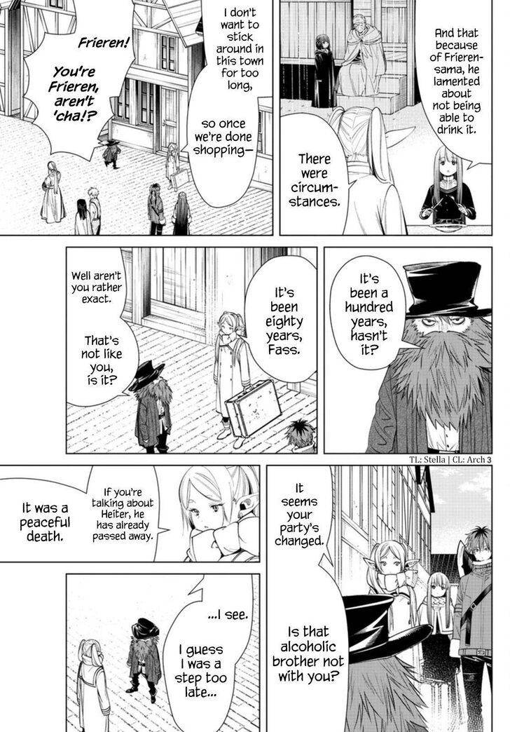 Frieren: Beyond Journey's End Manga Chapter 69 page 3 - Boshaft—The Emperor's Spirit scene