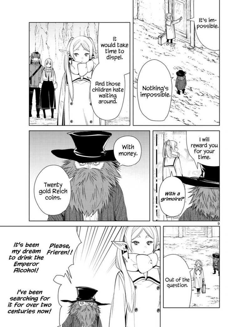 Frieren: Beyond Journey's End Manga Chapter 69 page 9 - Boshaft—The Emperor's Spirit scene