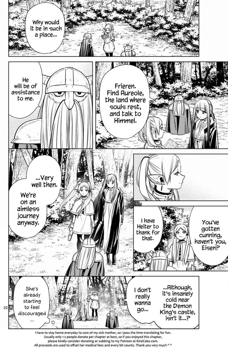 Frieren: Beyond Journey's End Manga Chapter 7 page 20 - The Land Where Souls Rest scene