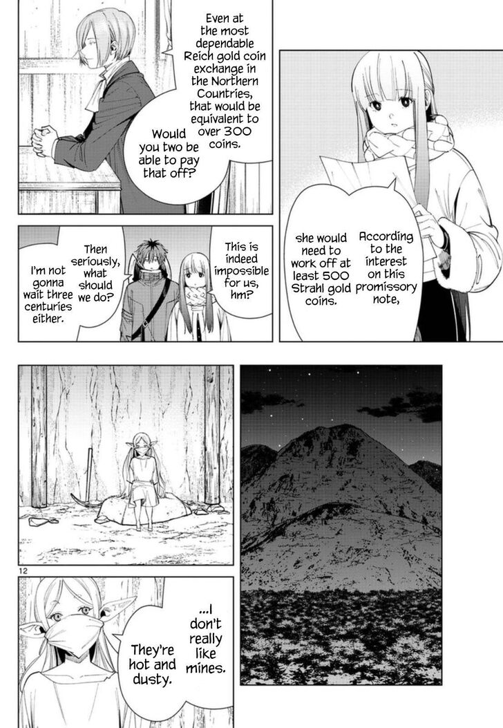 Frieren: Beyond Journey's End Manga Chapter 70 page 12 - The Norm Company scene