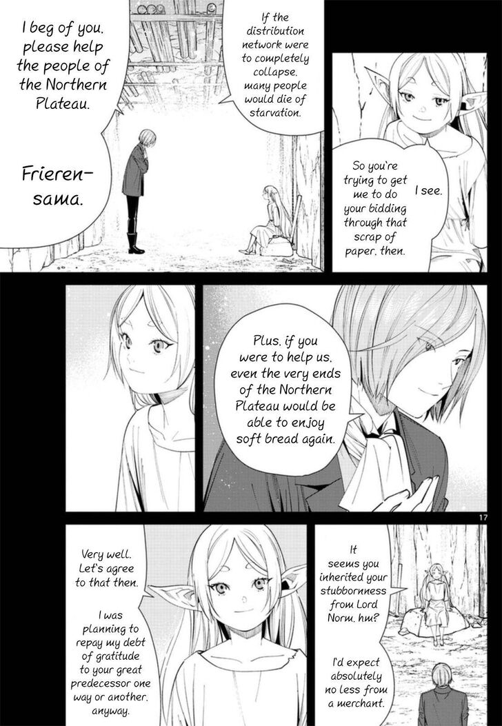 Frieren: Beyond Journey's End Manga Chapter 70 page 17 - The Norm Company scene