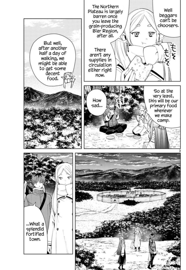 Frieren: Beyond Journey's End Manga Chapter 70 page 3 - The Norm Company scene