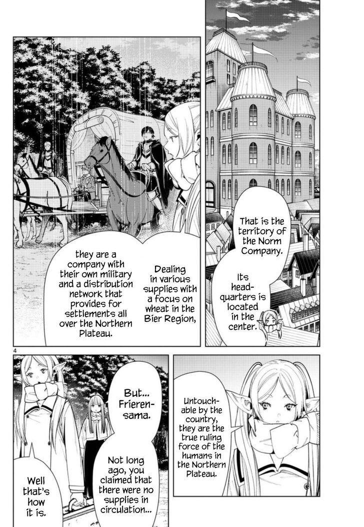 Frieren: Beyond Journey's End Manga Chapter 70 page 4 - The Norm Company scene
