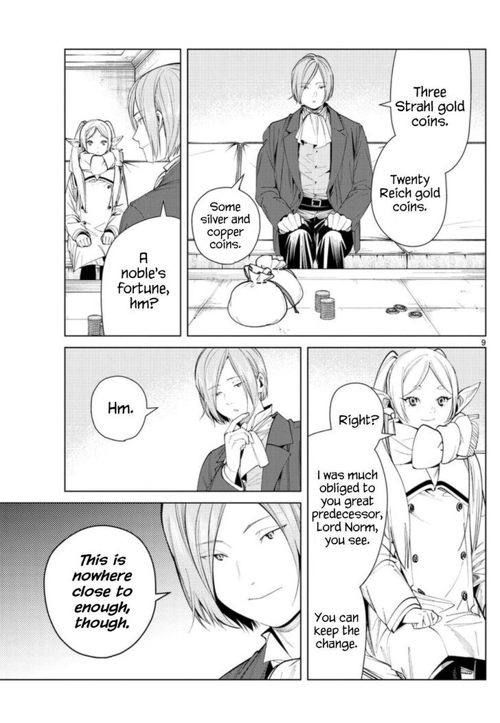 Frieren: Beyond Journey's End Manga Chapter 70 page 9 - The Norm Company scene