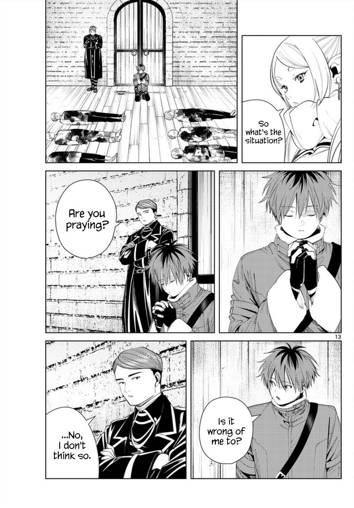 Frieren: Beyond Journey's End Manga Chapter 71 page 13 - Subjugation Request scene