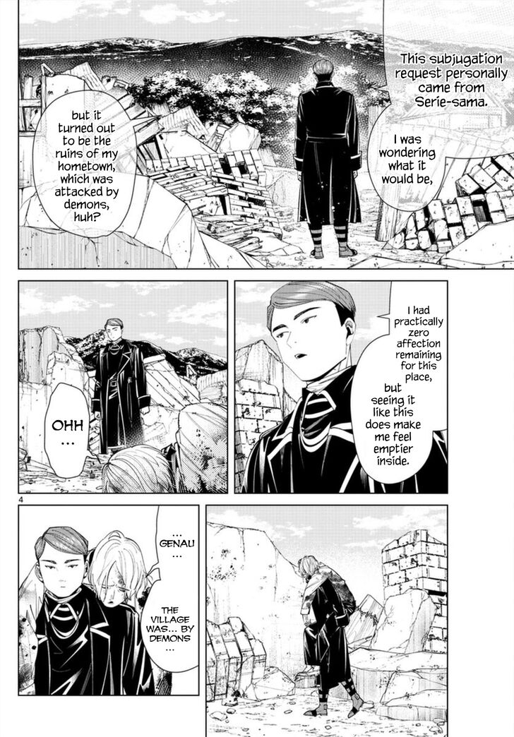 Frieren: Beyond Journey's End Manga Chapter 71 page 4 - Subjugation Request scene