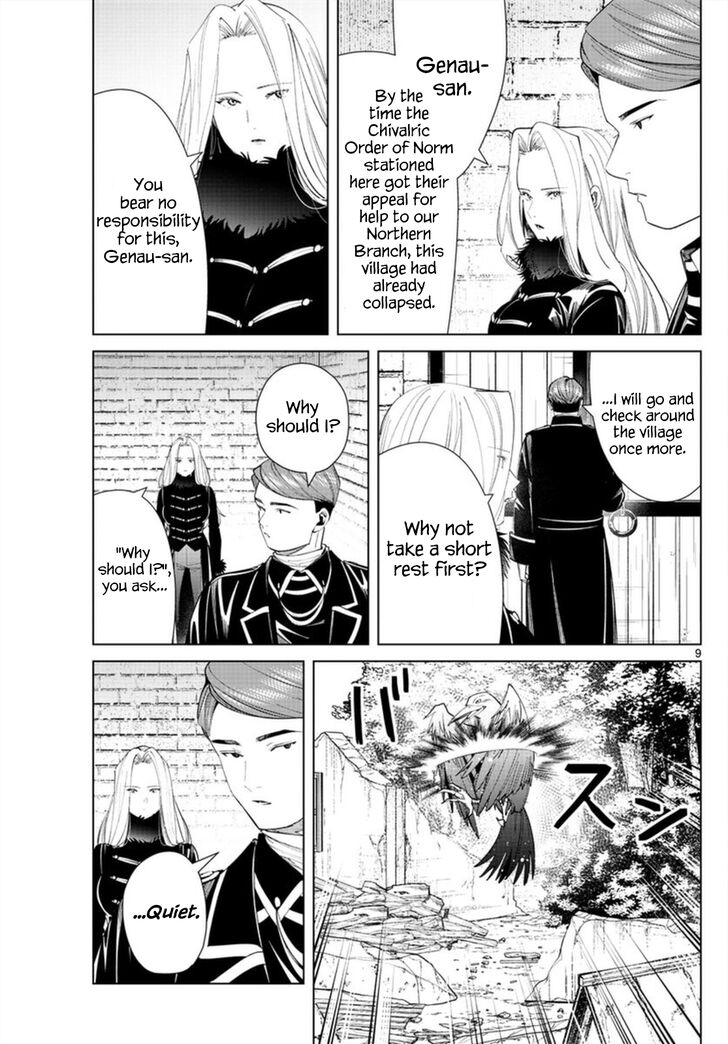 Frieren: Beyond Journey's End Manga Chapter 71 page 9 - Subjugation Request scene
