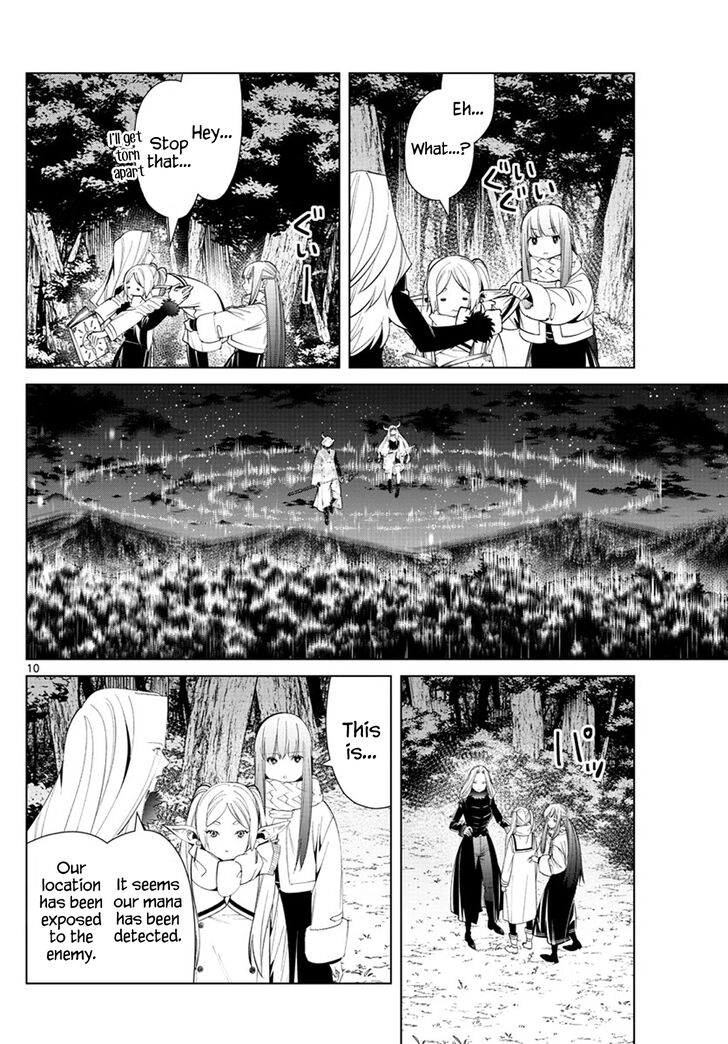Frieren: Beyond Journey's End Manga Chapter 73 page 10 - Encounter Battle scene