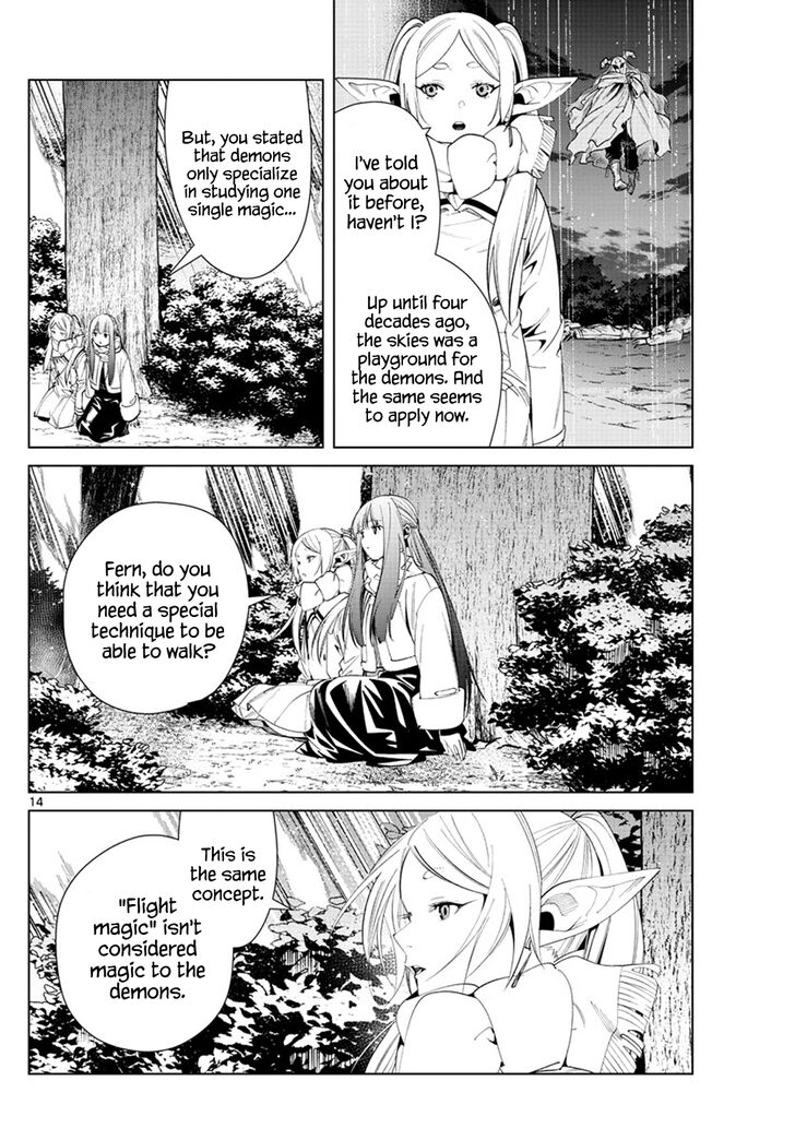 Frieren: Beyond Journey's End Manga Chapter 73 page 14 - Encounter Battle scene