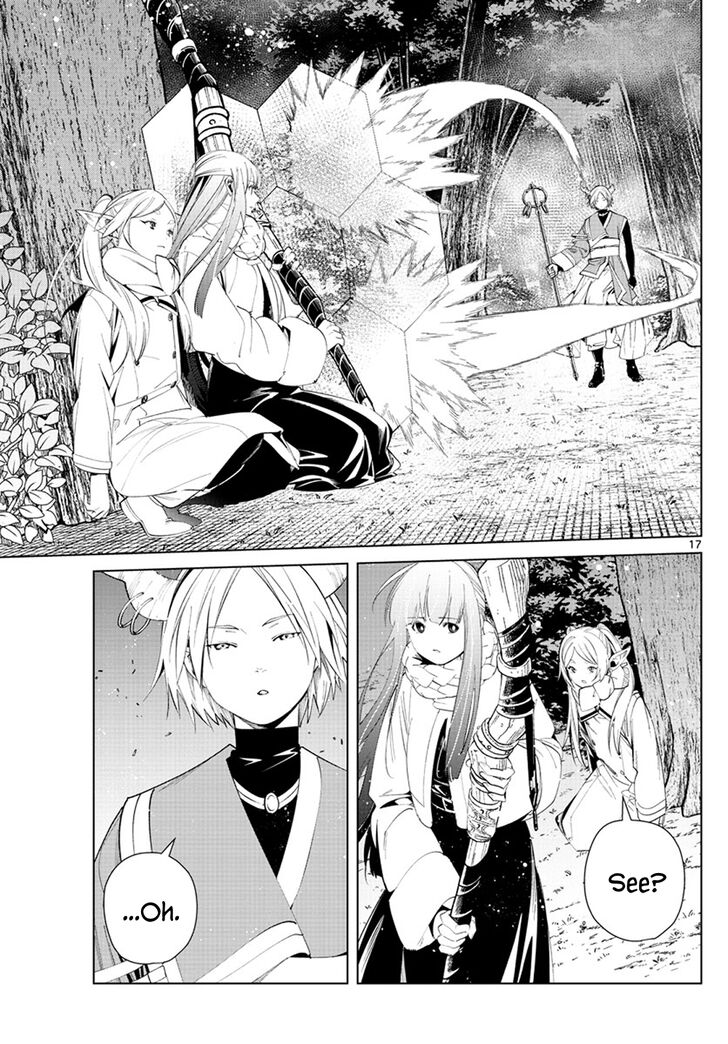 Frieren: Beyond Journey's End Manga Chapter 73 page 17 - Encounter Battle scene