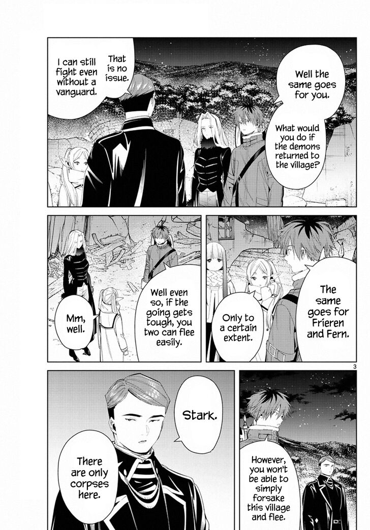 Frieren: Beyond Journey's End Manga Chapter 73 page 3 - Encounter Battle scene