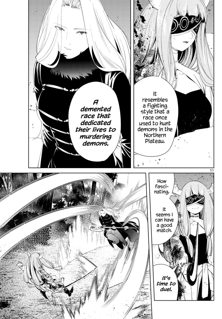 Frieren: Beyond Journey's End Manga Chapter 75 page 11 - Erilfrachte-The Spell to Dispel Fog scene