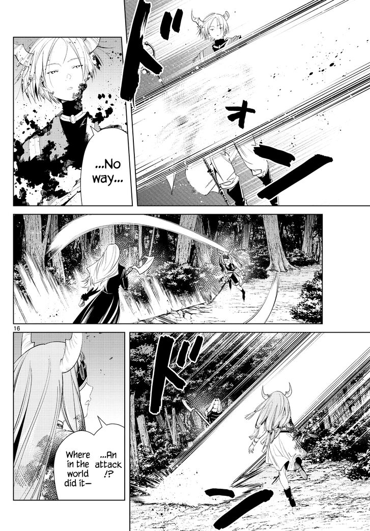 Frieren: Beyond Journey's End Manga Chapter 75 page 16 - Erilfrachte-The Spell to Dispel Fog scene