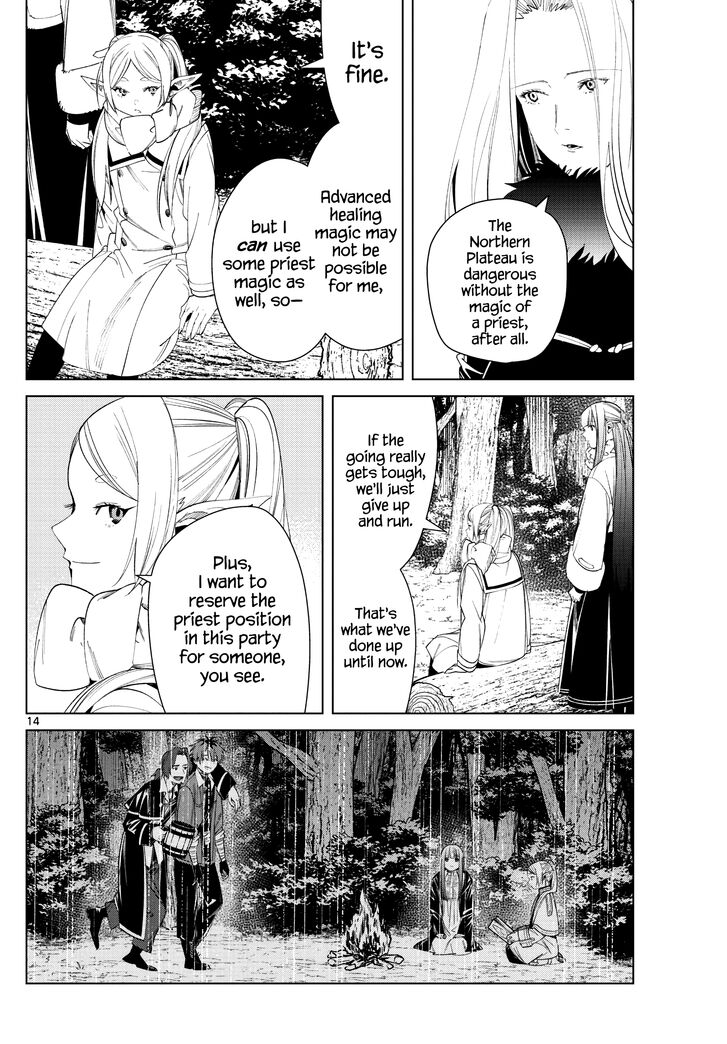 Frieren: Beyond Journey's End Manga Chapter 76 page 14 - Settling scene
