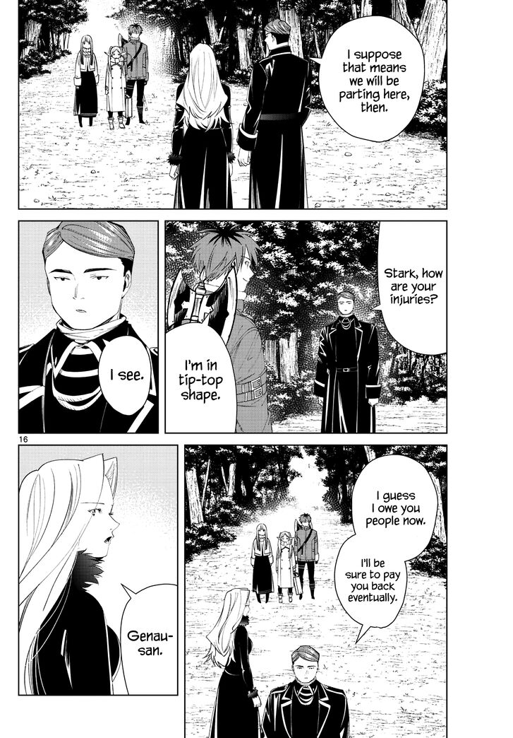 Frieren: Beyond Journey's End Manga Chapter 76 page 16 - Settling scene