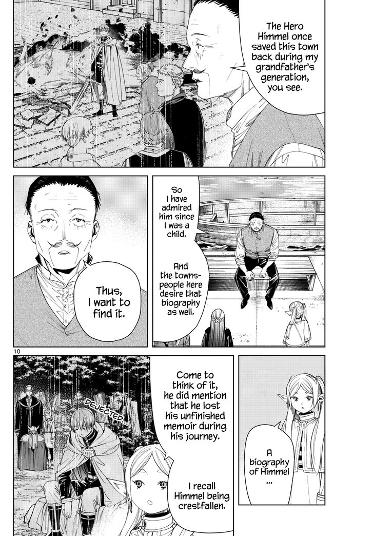 Frieren: Beyond Journey's End Manga Chapter 78 page 10 - Lake Korridor scene