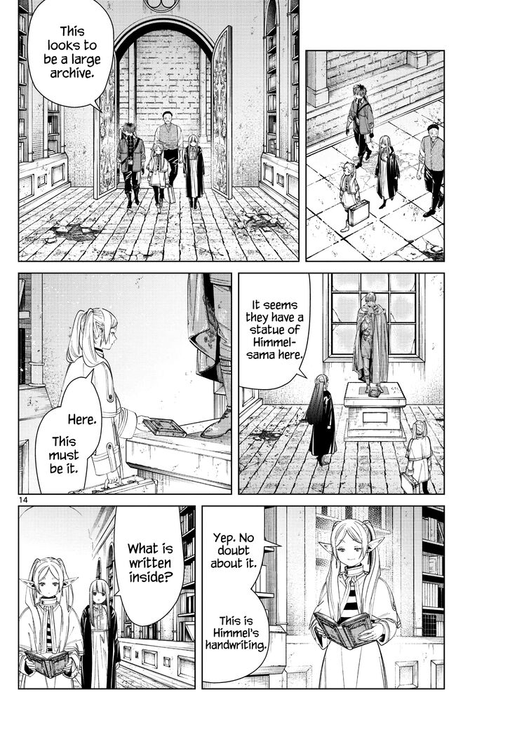 Frieren: Beyond Journey's End Manga Chapter 78 page 14 - Lake Korridor scene