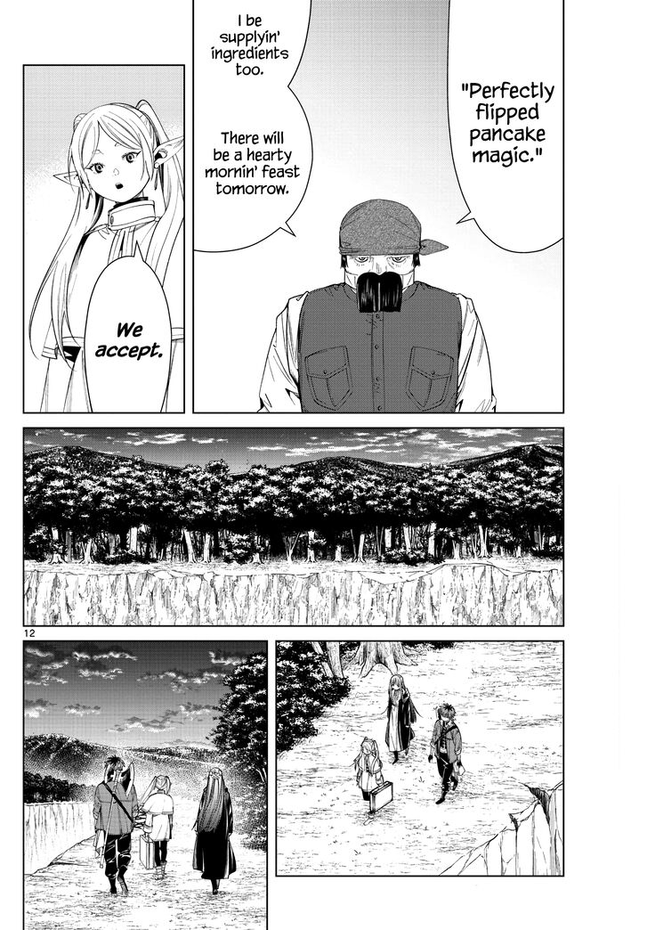 Frieren: Beyond Journey's End Manga Chapter 79 page 12 - The Great Tor Canyon scene