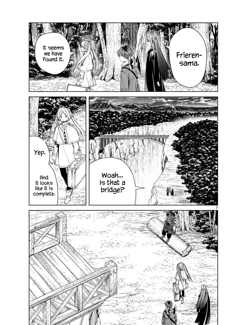 Frieren: Beyond Journey's End Manga Chapter 79 page 7 - The Great Tor Canyon scene