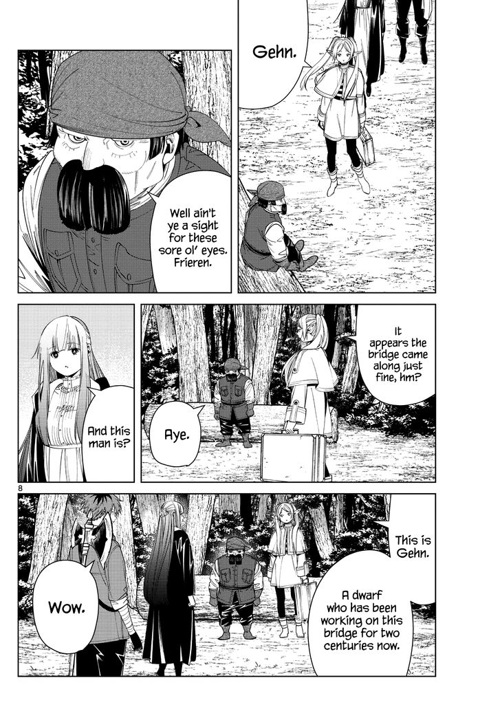 Frieren: Beyond Journey's End Manga Chapter 79 page 8 - The Great Tor Canyon scene