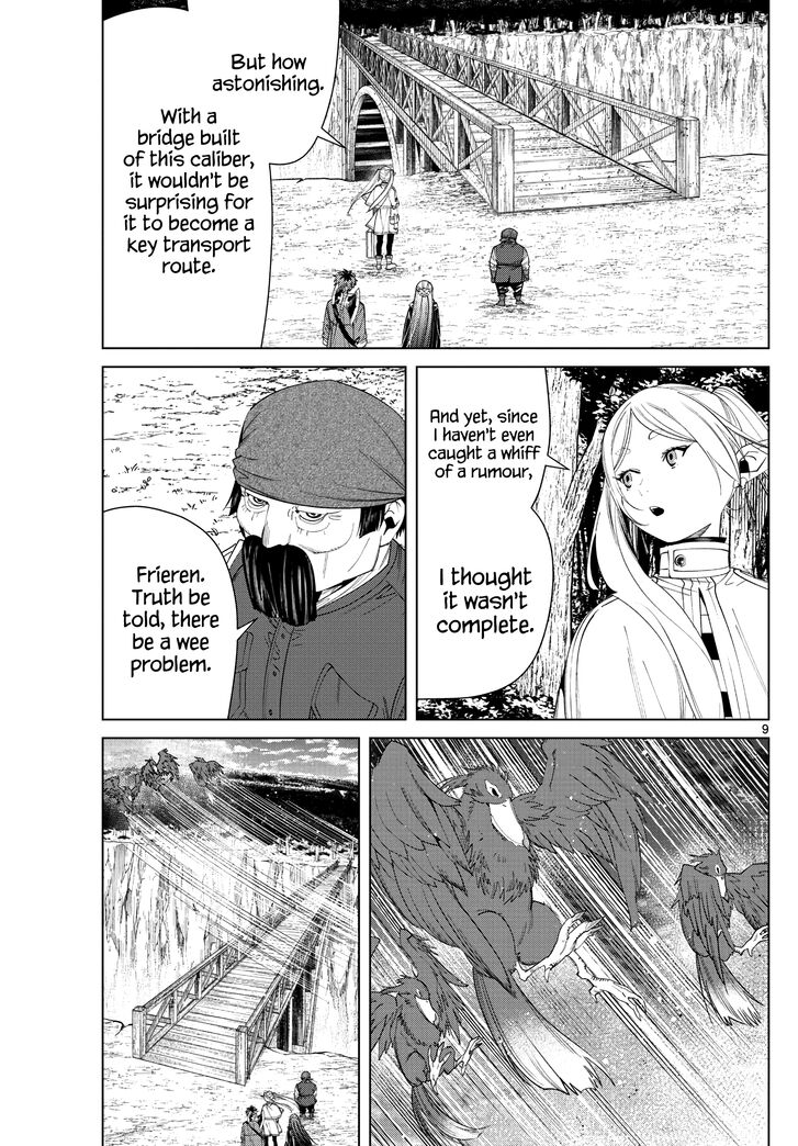 Frieren: Beyond Journey's End Manga Chapter 79 page 9 - The Great Tor Canyon scene