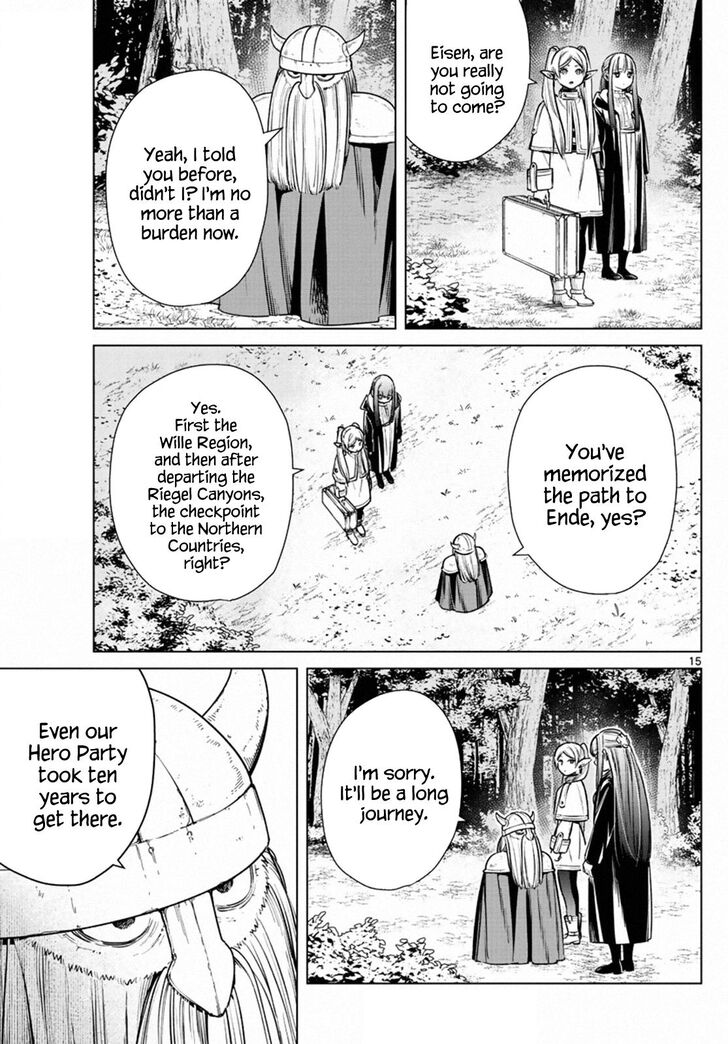 Frieren: Beyond Journey's End Manga Chapter 8 page 15 - One One-Hundredth scene