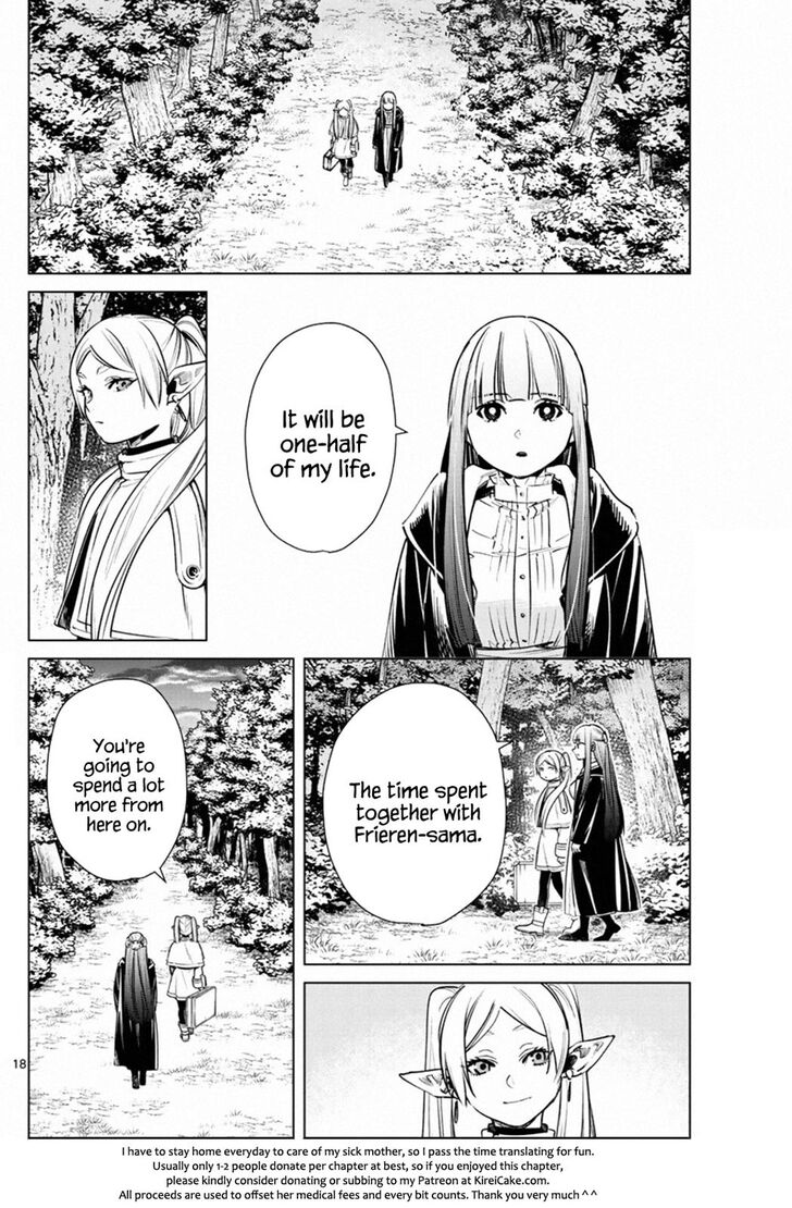 Frieren: Beyond Journey's End Manga Chapter 8 page 18 - One One-Hundredth scene
