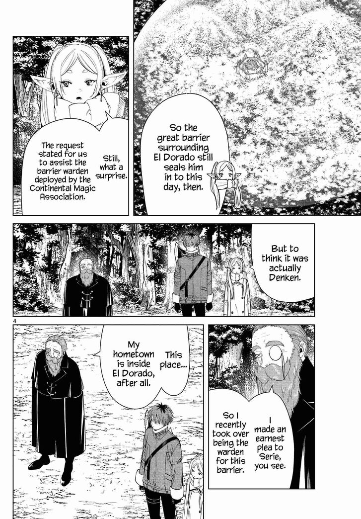 Frieren: Beyond Journey's End Manga Chapter 81 page 4 - The Golden Land scene
