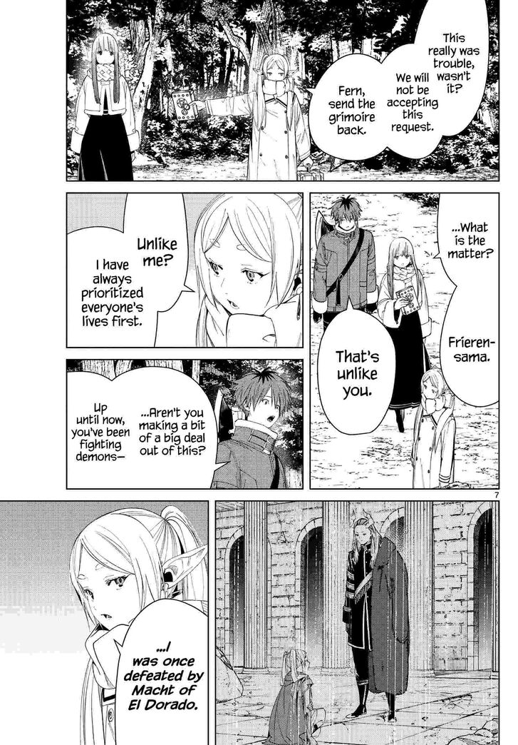Frieren: Beyond Journey's End Manga Chapter 81 page 7 - The Golden Land scene