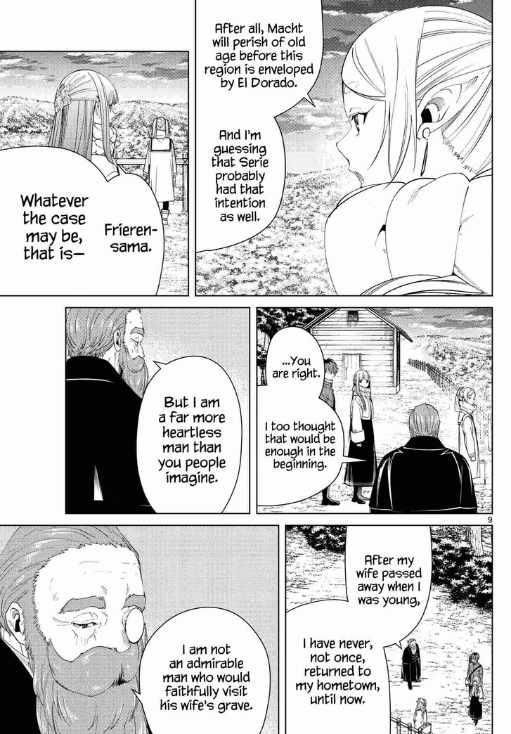 Frieren: Beyond Journey's End Manga Chapter 81 page 9 - The Golden Land scene