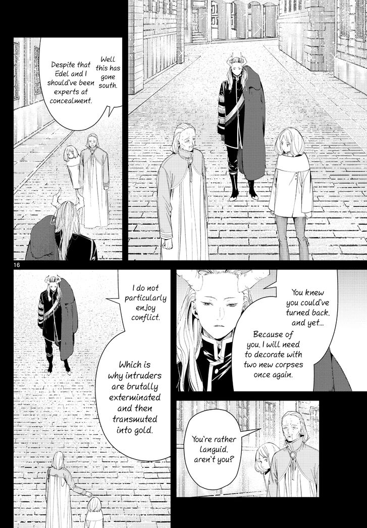 Frieren: Beyond Journey's End Manga Chapter 84 page 16 - Daredevil scene