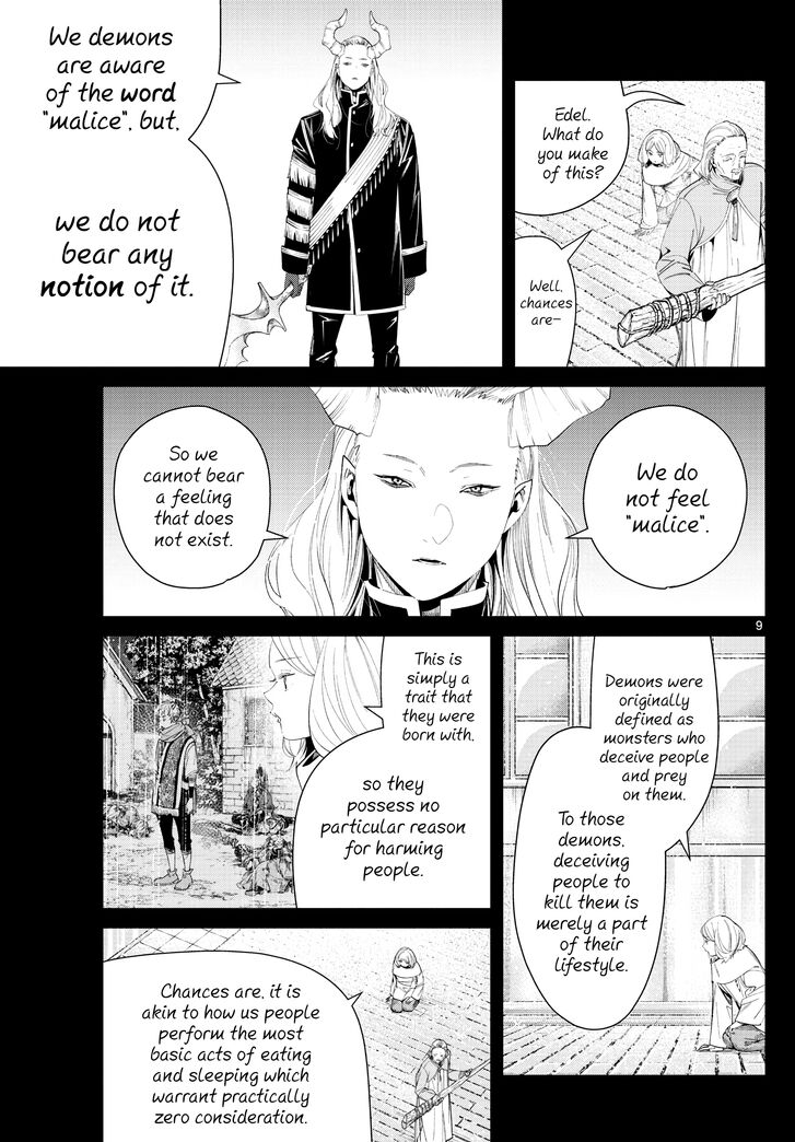 Frieren: Beyond Journey's End Manga Chapter 85 page 9 - Malice scene