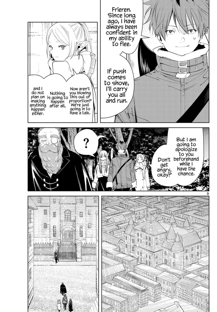 Frieren: Beyond Journey's End Manga Chapter 86 page 9 - Discussions scene